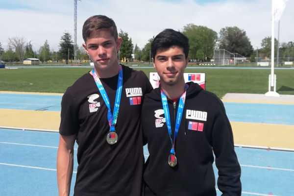 Antonio Pereira y Baltazar Valenzuela son Campeones Nacionales Escolares de atletismo